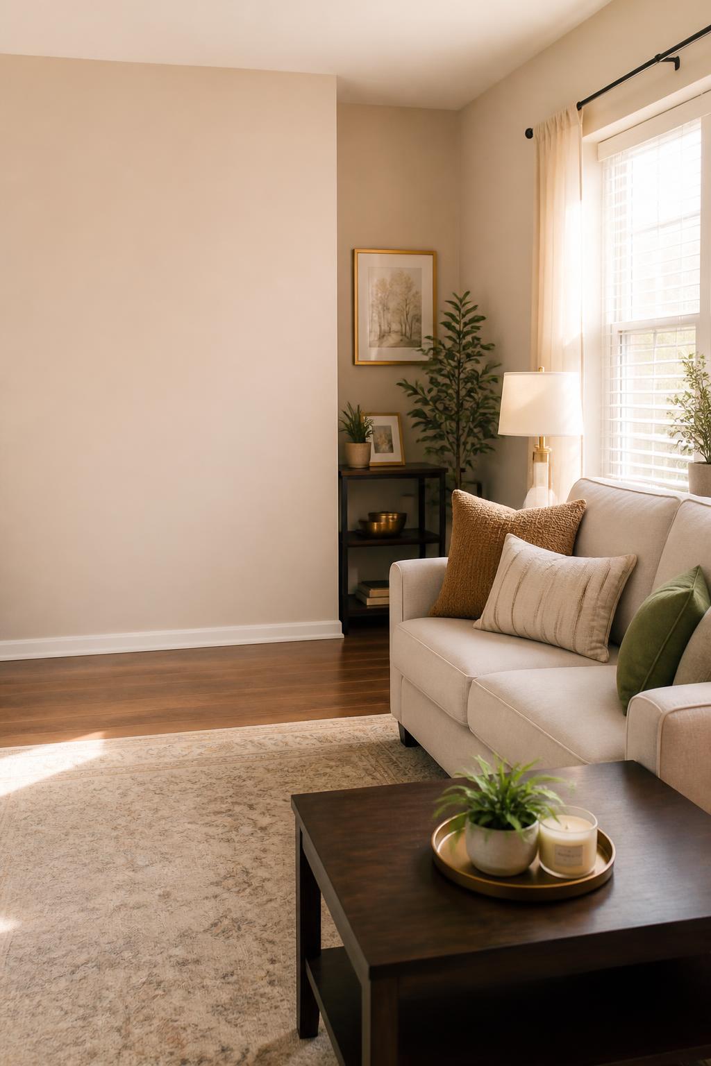 Warm, inviting furnished shared-living home interior in Wichita, Kansas