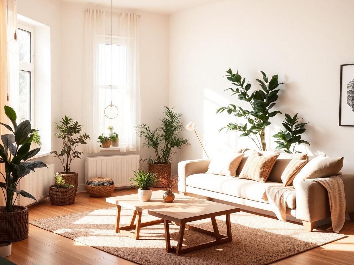 Bright, welcoming living room in a Kingdom Connection Solution home